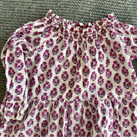 Tea Collection Dress and Bloomer Set Long Sleeve Size 18-24M - Picture 4 of 8